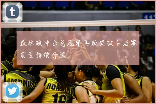 森林狼冲击总冠军再获突破季后赛前景持续升温